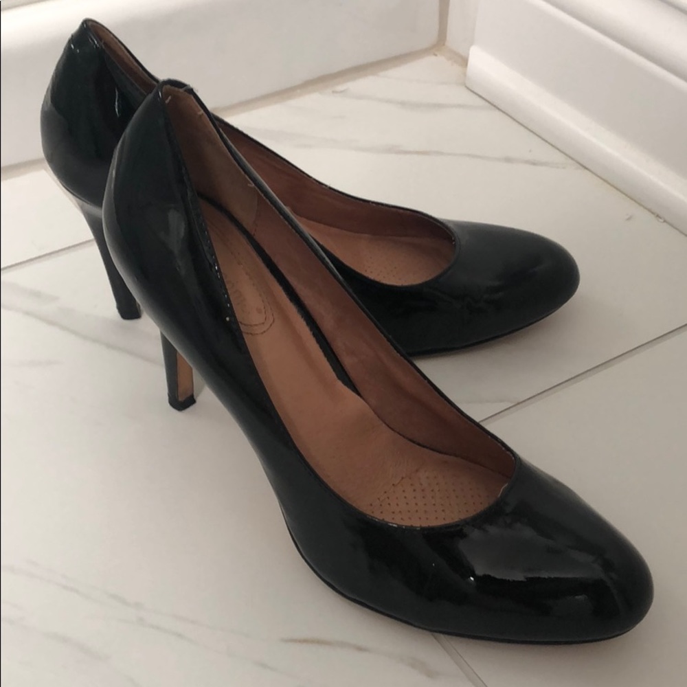 Corso Como Black Patent Pumps